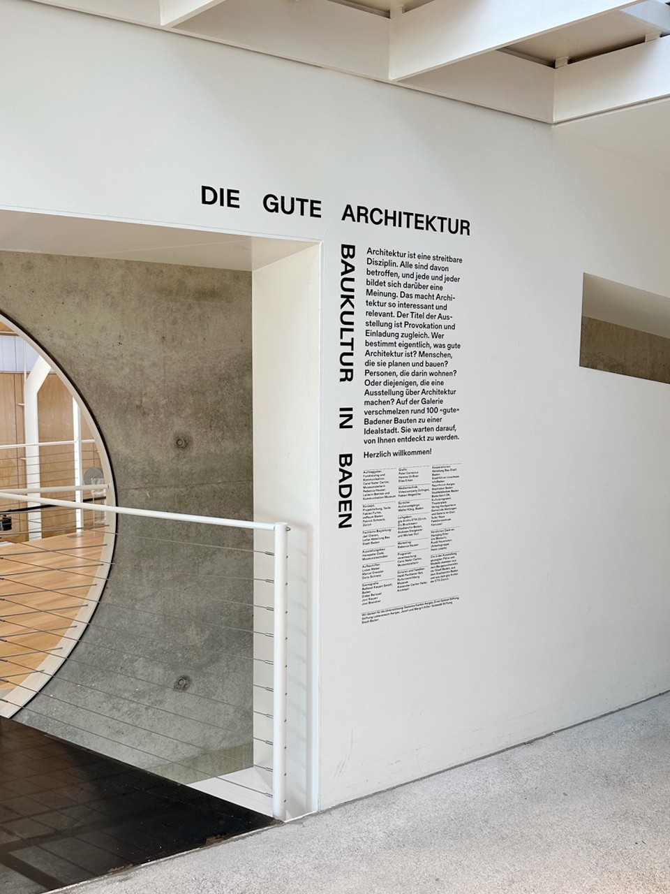DIE GUTE ARCHITEKTUR (Baukultur in Baden)