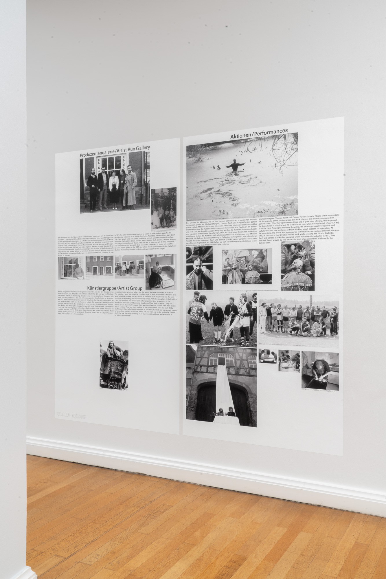 GALERIE OBEN AND CLARA MOSCH