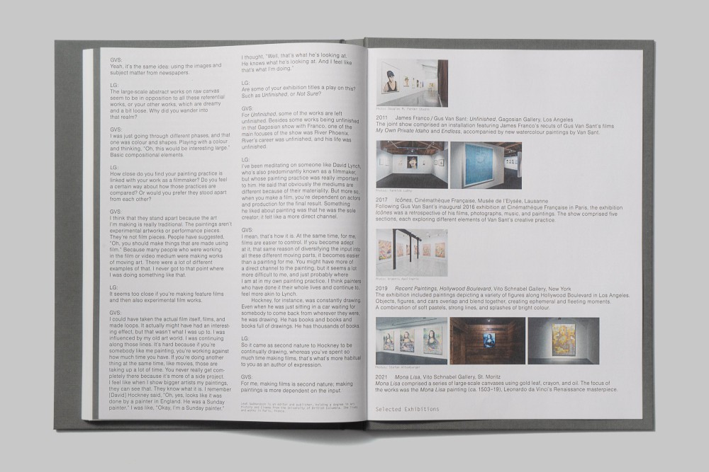 GUS VAN SANT. PAINTINGS