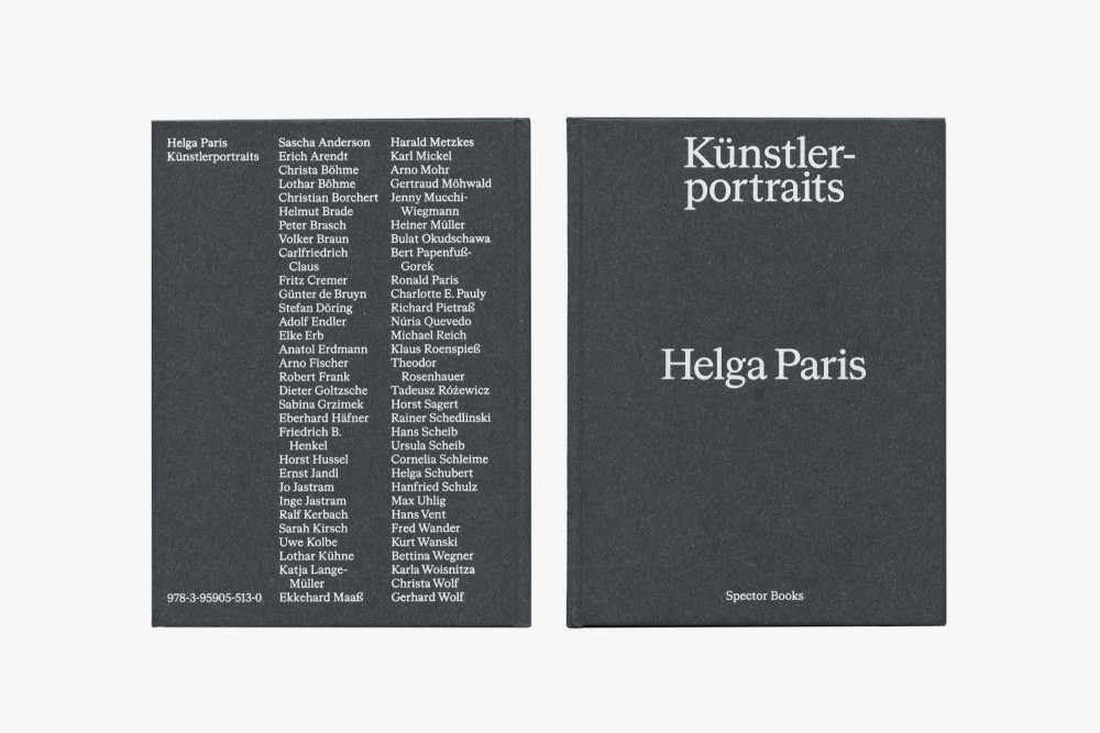 HELGA PARIS: PORTRAITS