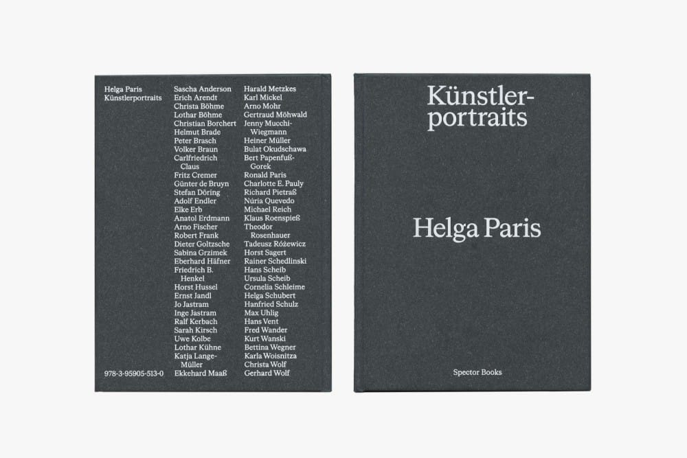 HELGA PARIS: PORTRAITS