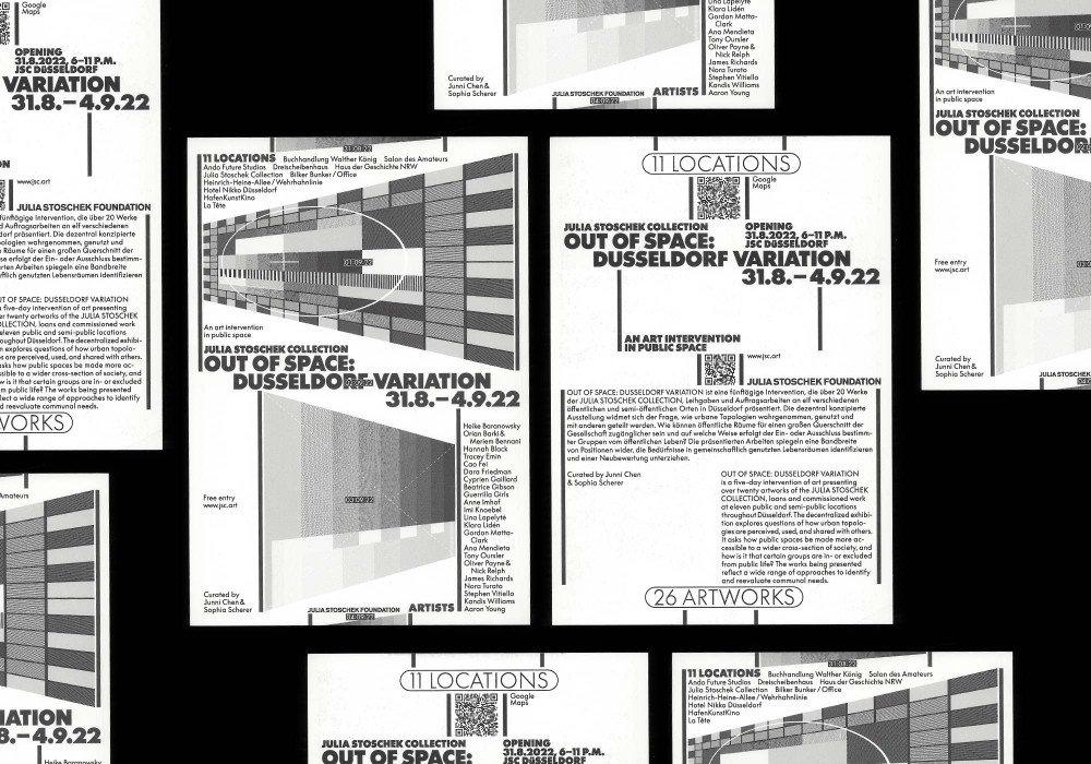 JULIA STOSCHEK COLLECTION: OUT OF SPACE