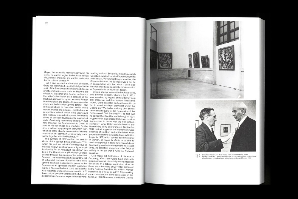 LUDWIG GROTE AND THE BAUHAUS IDEA