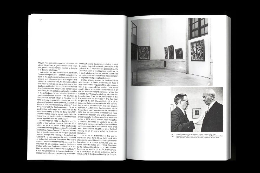 LUDWIG GROTE AND THE BAUHAUS IDEA