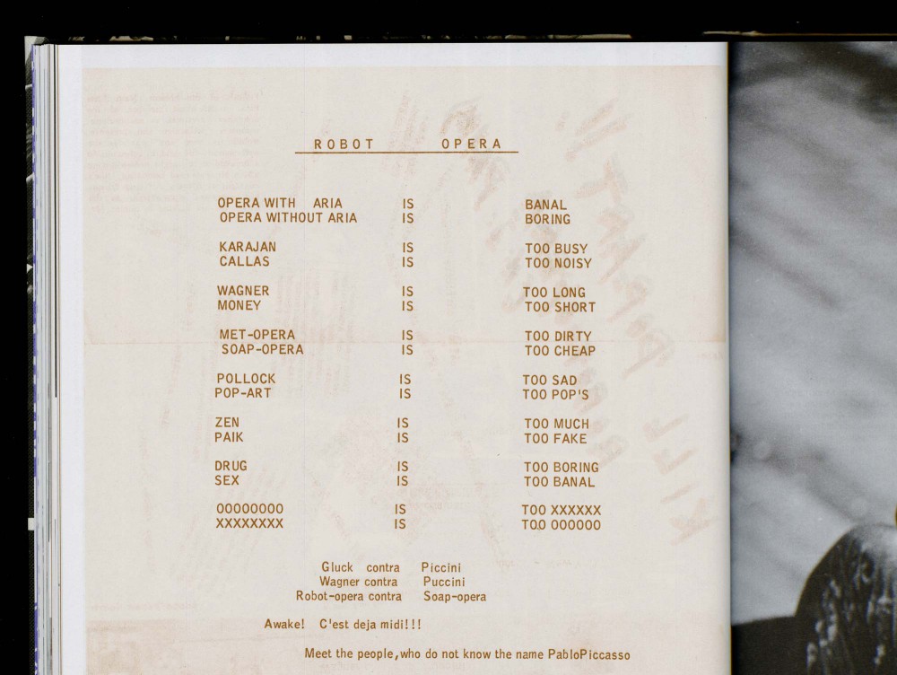 NAM JUNE PAIK: I Expose the Music