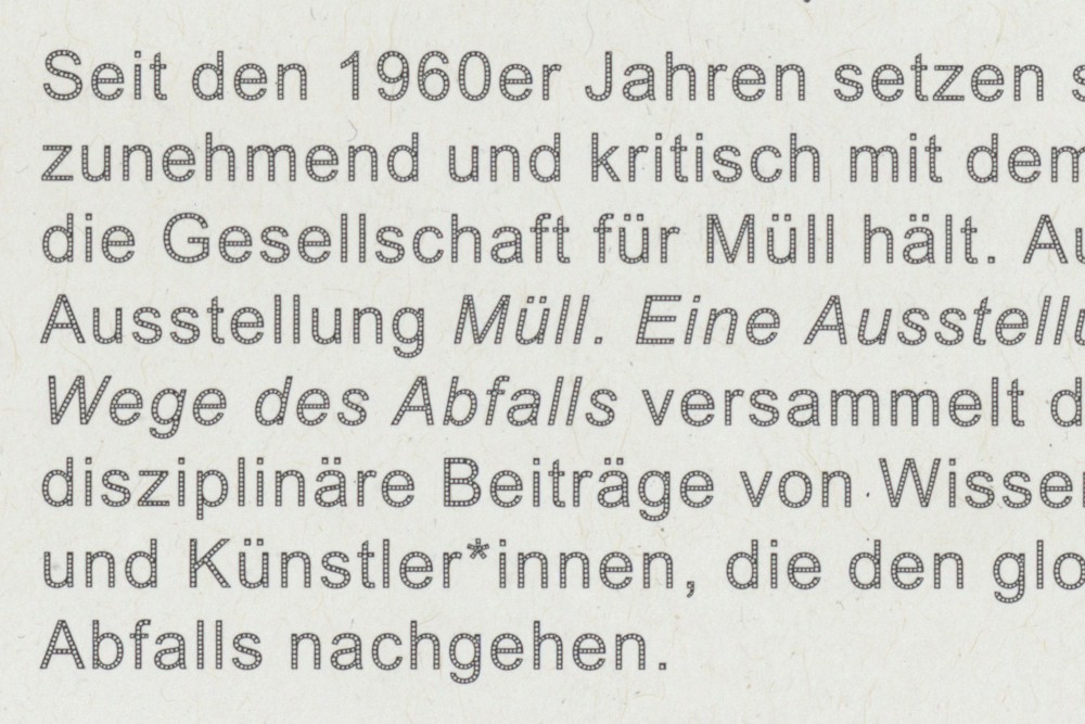 Waste: A Reader About the Global Routes of Rubbish