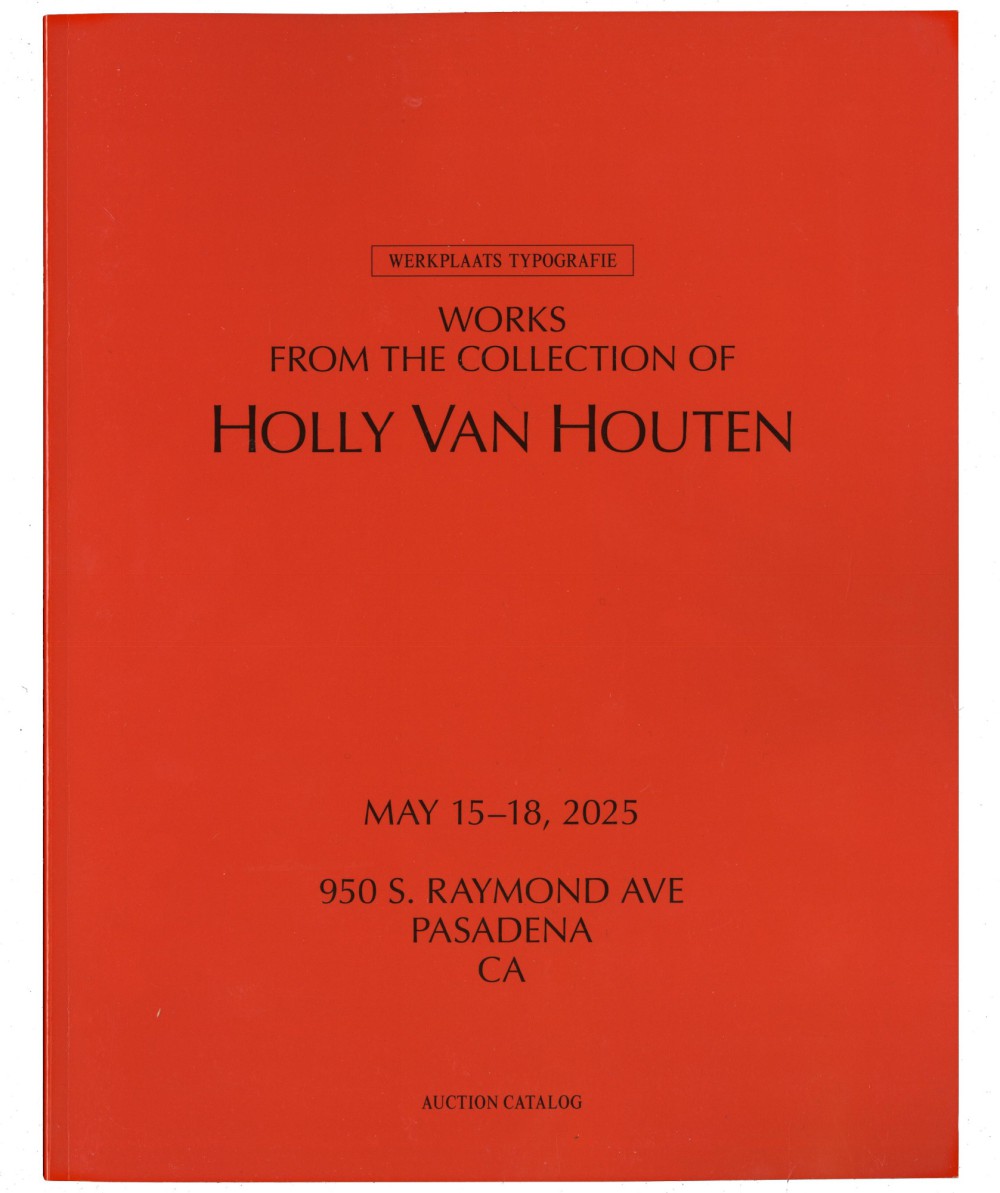 WORKS FROM THE COLLECTION OF HOLLY VAN HOUTEN